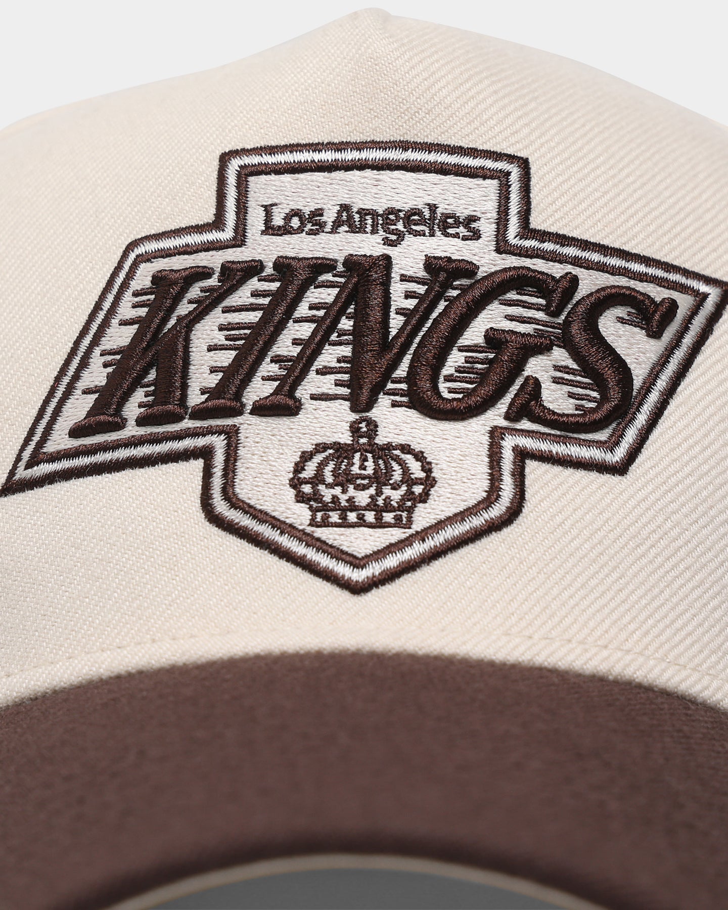 47 Brand Los Angeles Kings 'Chocolate Mocha' Replica MVP DT Snapback Natural/Brown