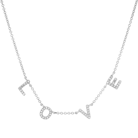 Diamond Spread Love Necklace