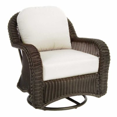 CLASSIC WICKER SWIVEL GLIDER