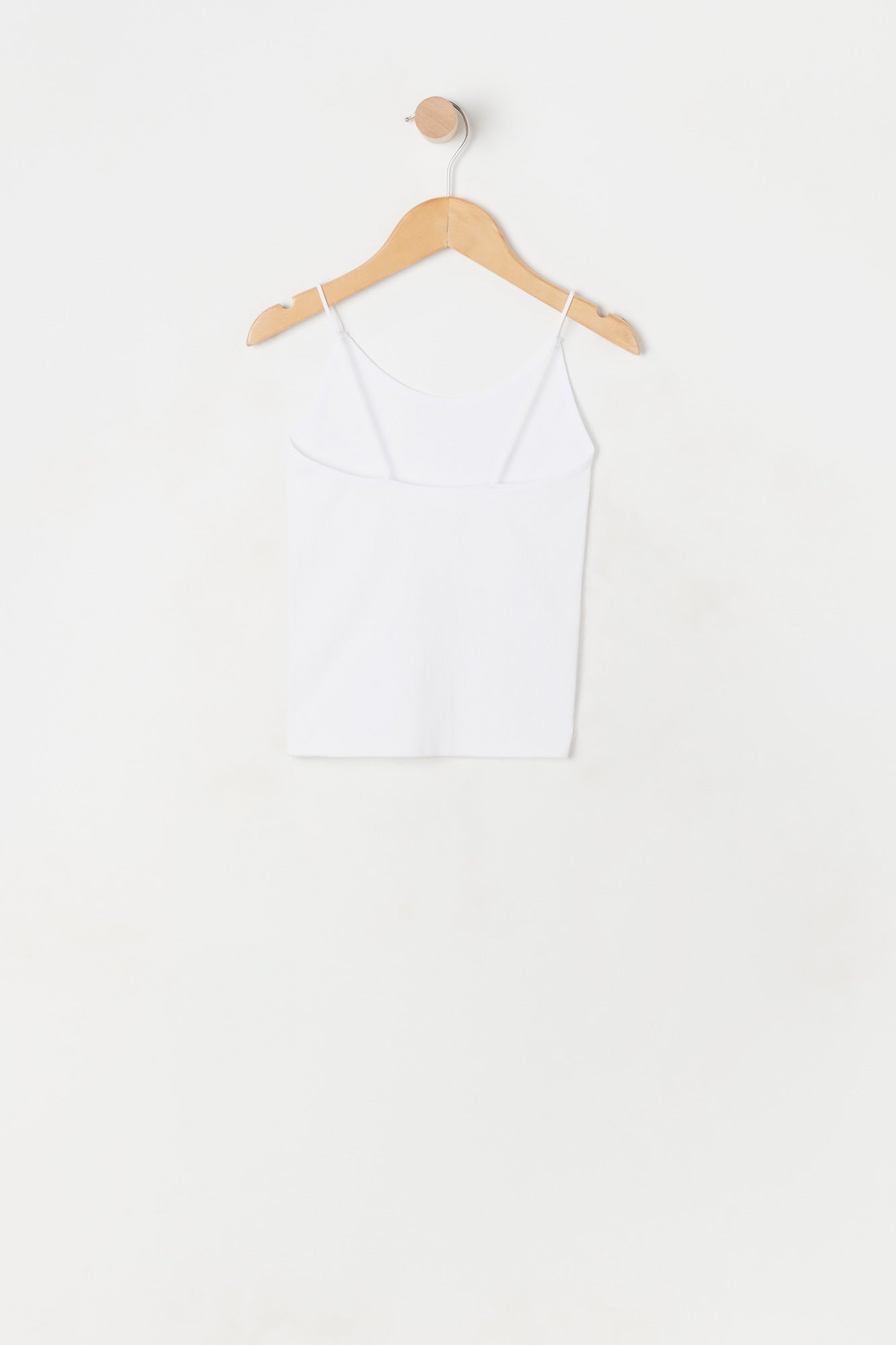 Camisole sans couture avec bretelles ultraminces pour fille