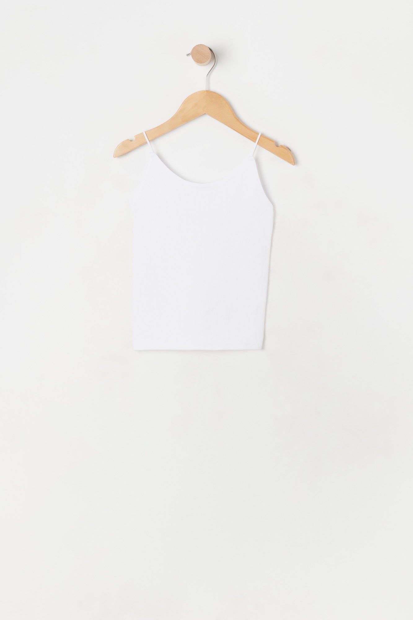 Camisole sans couture avec bretelles ultraminces pour fille