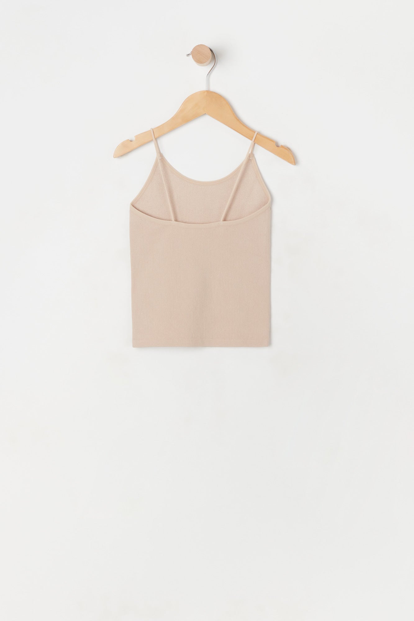 Camisole sans couture avec bretelles ultraminces pour fille