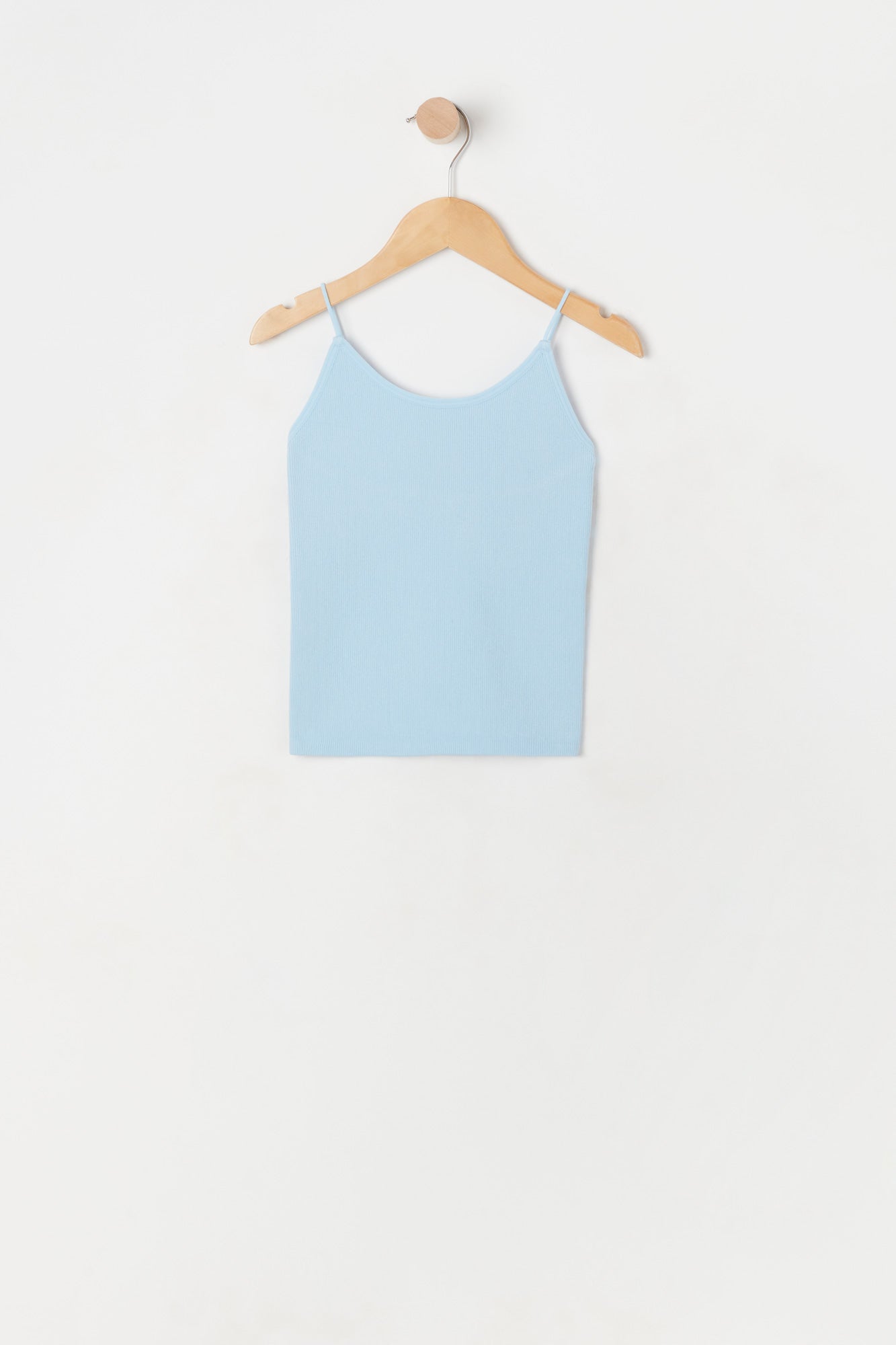 Camisole sans couture avec bretelles ultraminces pour fille