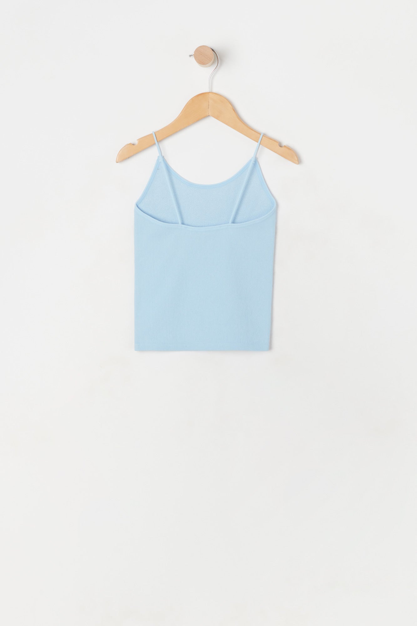 Camisole sans couture avec bretelles ultraminces pour fille