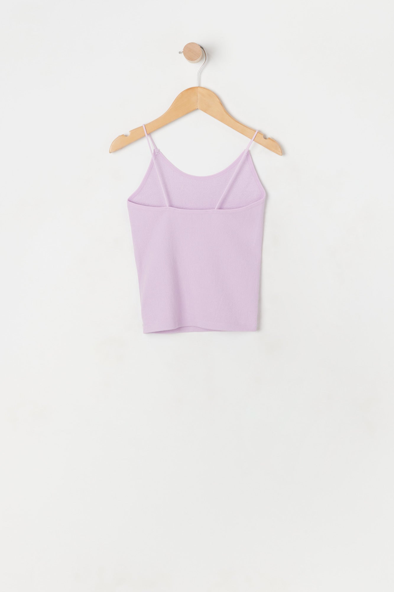 Camisole sans couture avec bretelles ultraminces pour fille