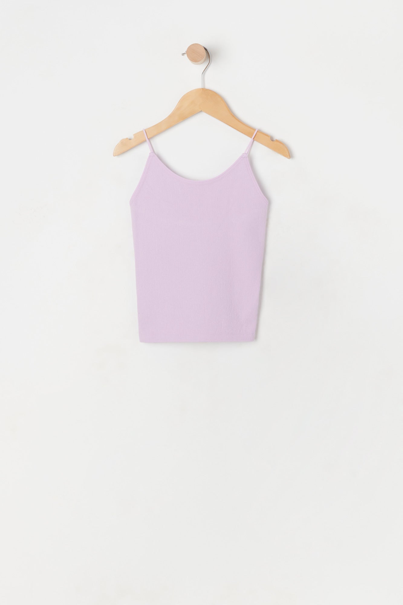 Camisole sans couture avec bretelles ultraminces pour fille