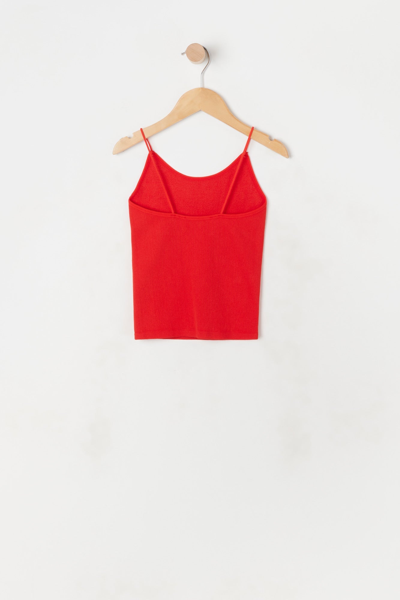 Camisole sans couture avec bretelles ultraminces pour fille