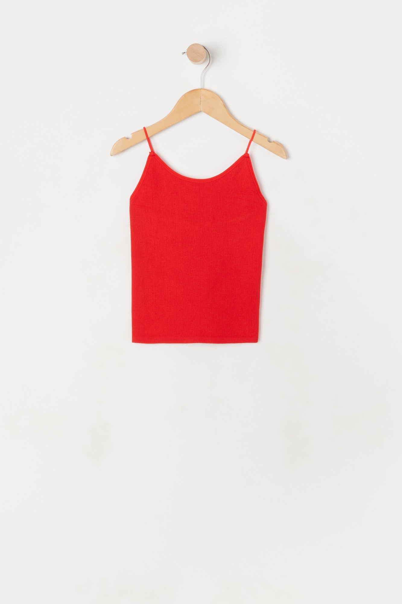 Camisole sans couture avec bretelles ultraminces pour fille