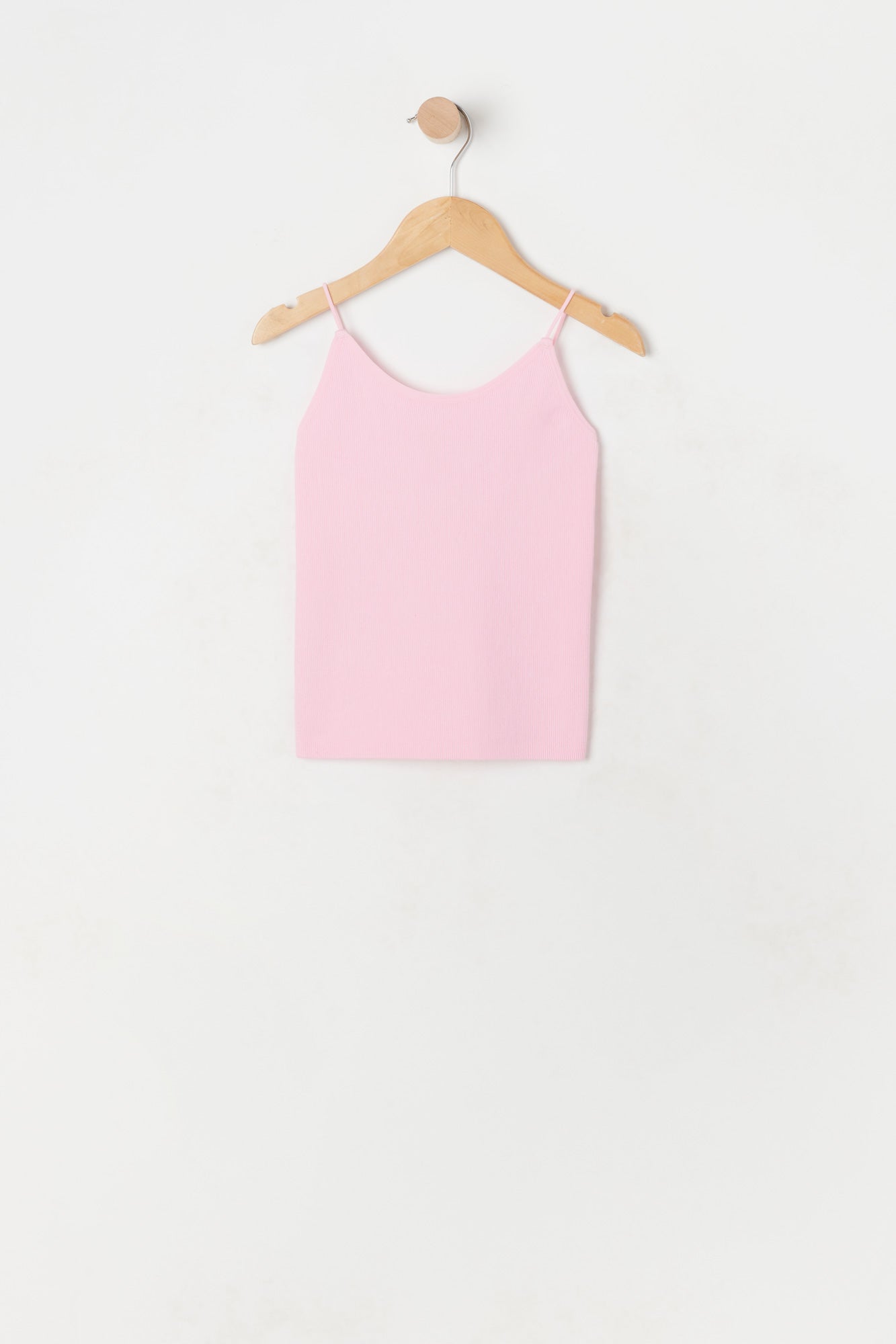 Camisole sans couture avec bretelles ultraminces pour fille