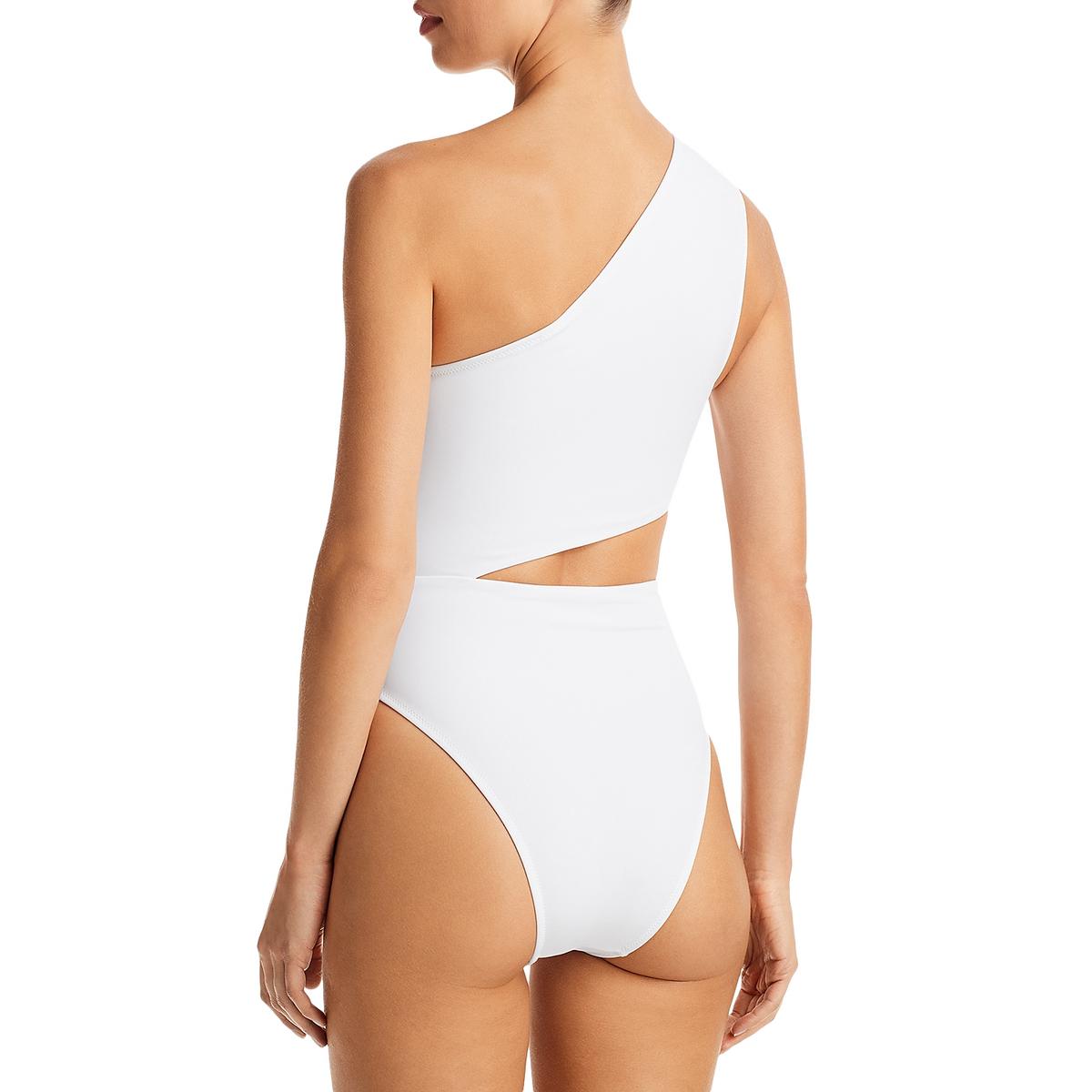 Rhea-1P Womens Solid One-Piece Swimsuit