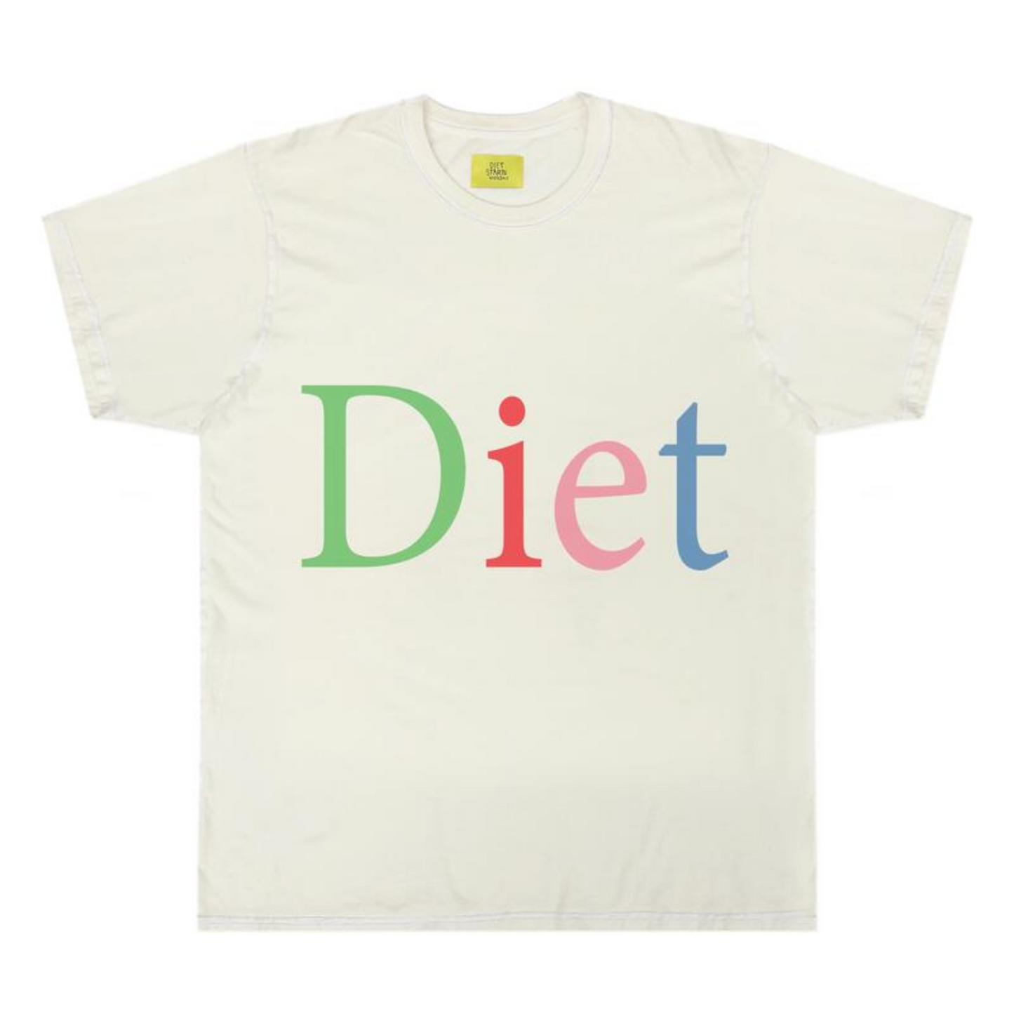 Diet Starts Monday Apple Tee (Antique White)