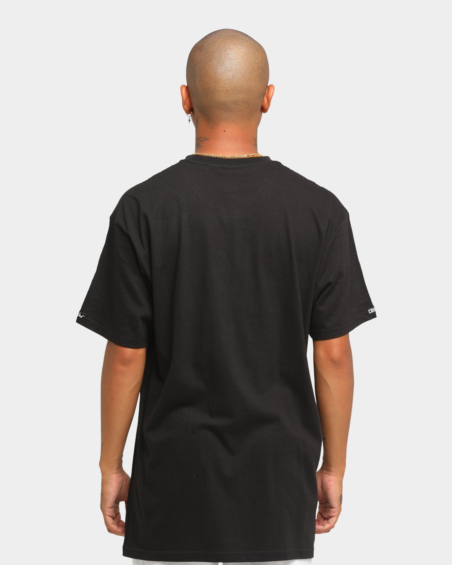 Crooks & Castles Cocaine & Caviar Short Sleeve T-Shirt Black/Gold