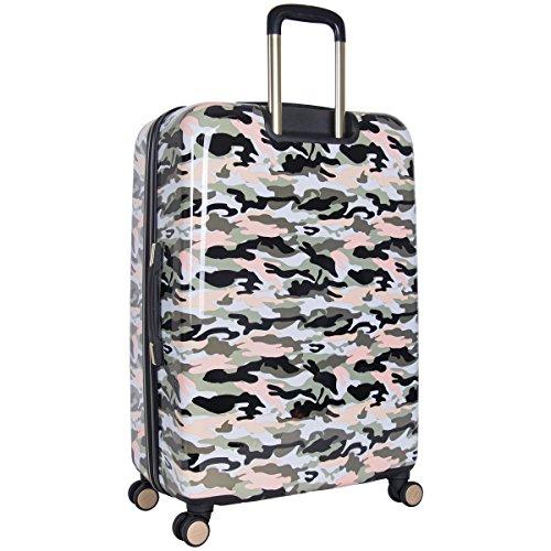 Aimee Kestenberg Women'S 28" Camo Printed Abs And Pc Film Expandable 8-Wheel Upright Pullman, Green