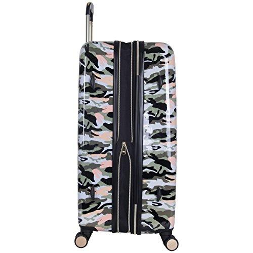 Aimee Kestenberg Women'S 28" Camo Printed Abs And Pc Film Expandable 8-Wheel Upright Pullman, Green