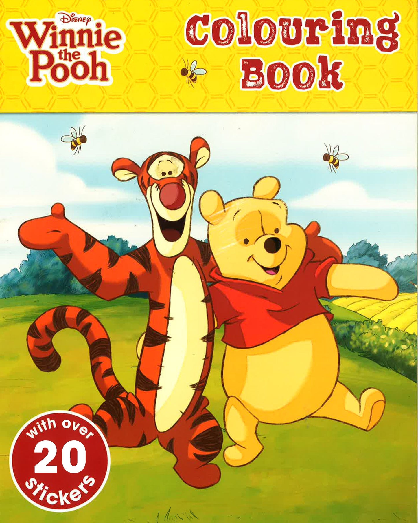 Disney Winnie The Pooh Colouring Book