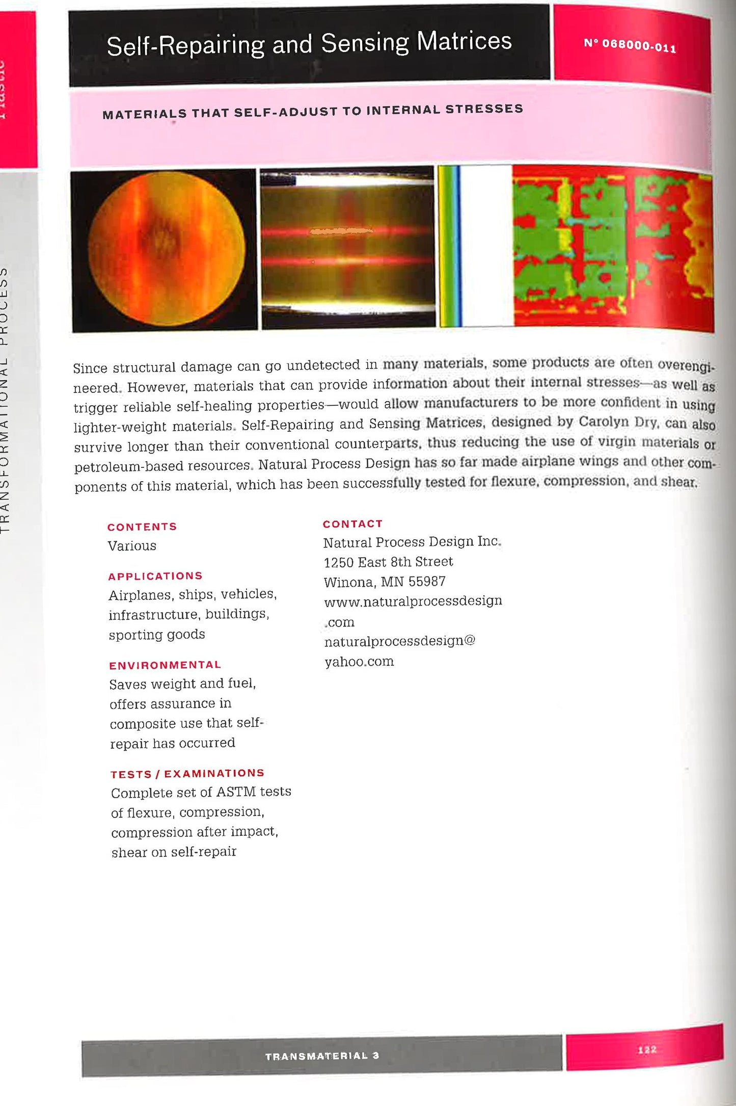 Transmaterial 3: A Catalog Of Materials That Redefine Our Physical Environment