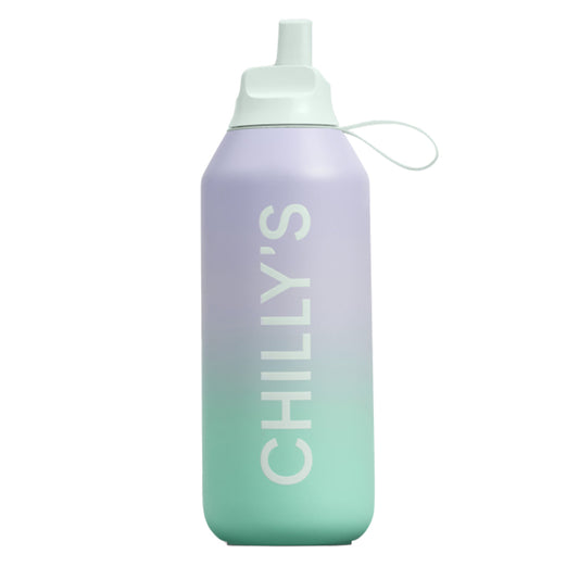 Chillys Series 2 Flip Bottle 500ml Ombre Morning Haze