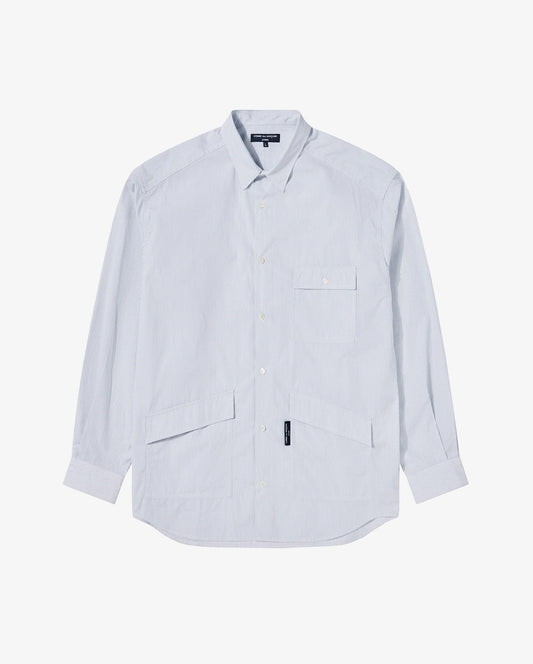 B005 STRIPE SHIRT / WHITE