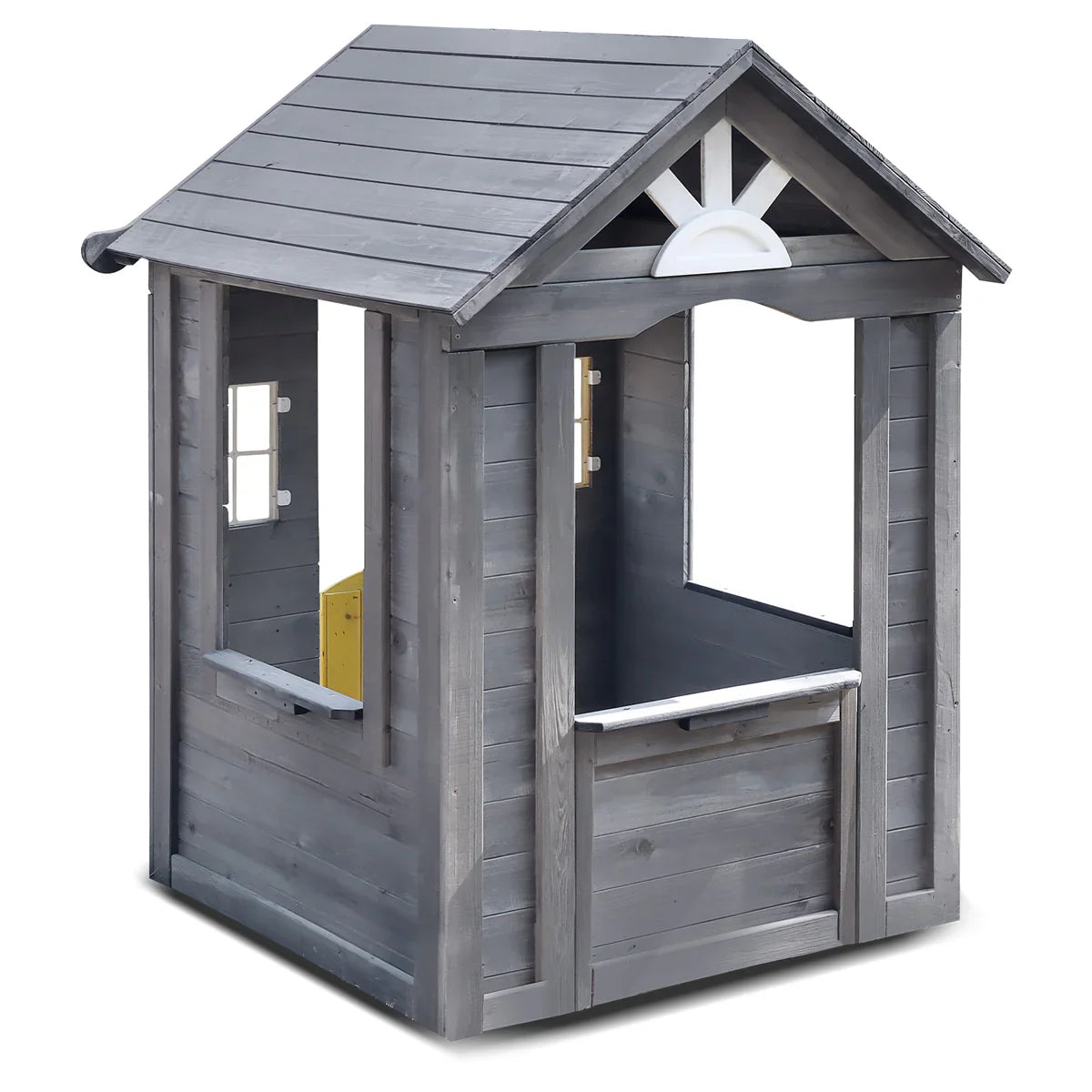 Aiden Cubby House - White/Grey