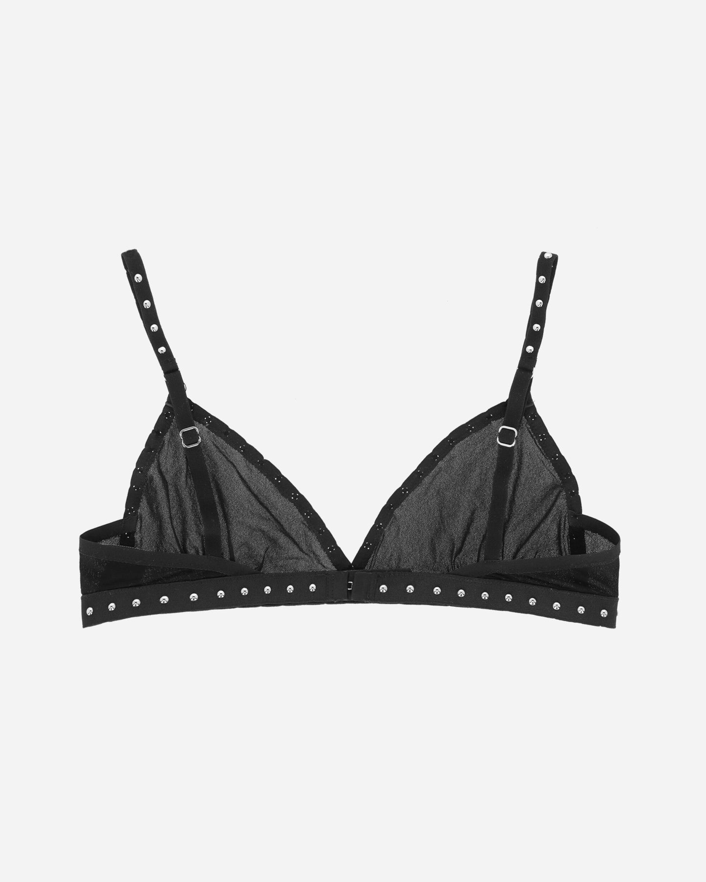 Studded Bra Black