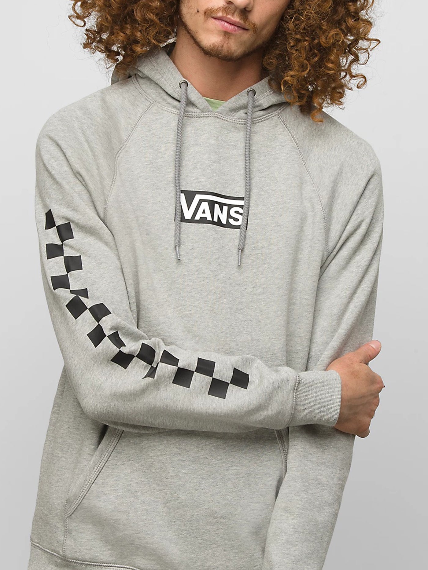 Versa Standard Cement Heather/Checkboard Hoodie