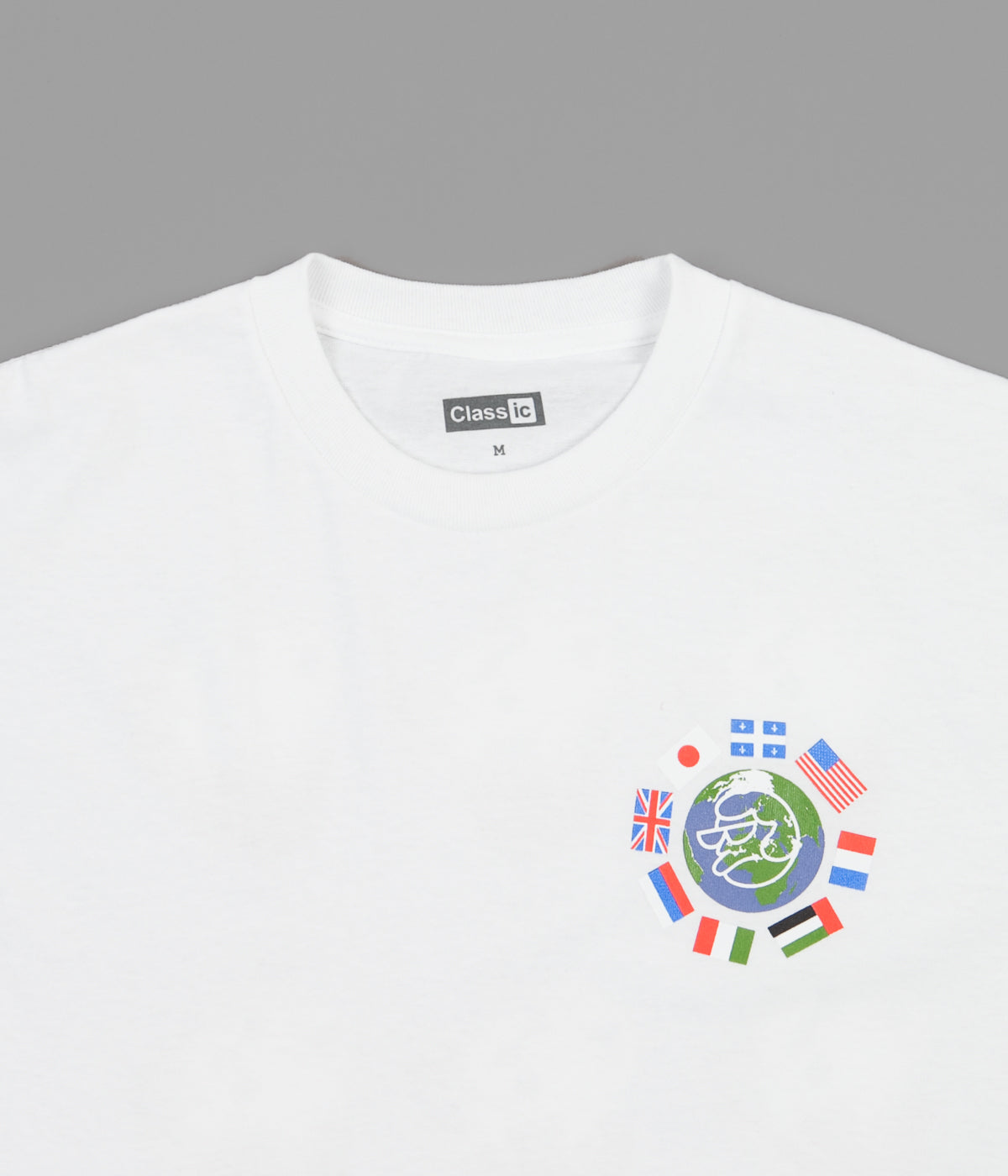 Classic Grip 5 O'Clock T-Shirt - White