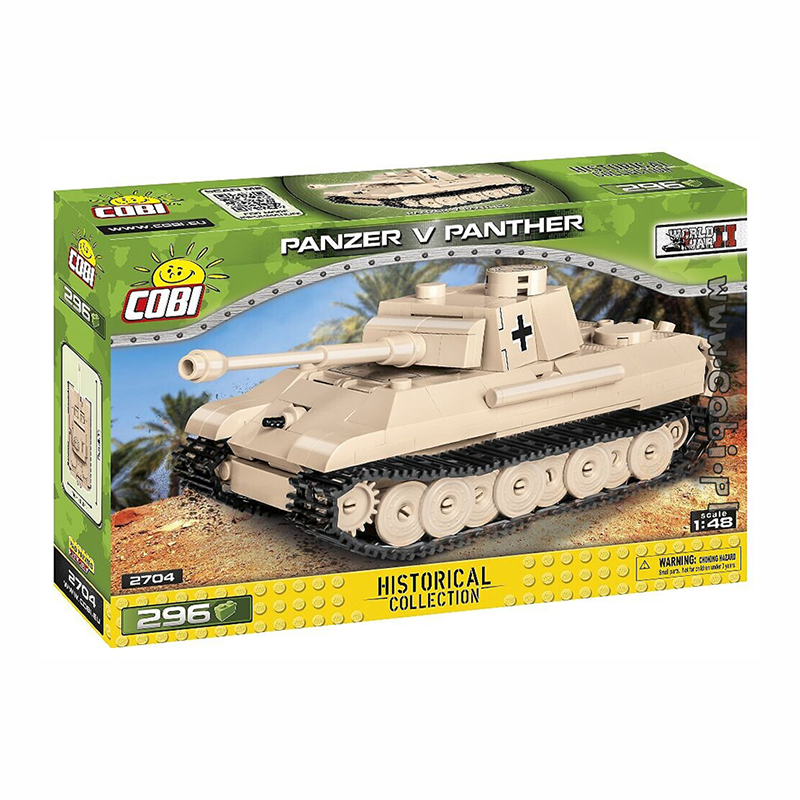 Cobi World War II - Panzer v Panther Tank 1:48 Scale 294 pieces