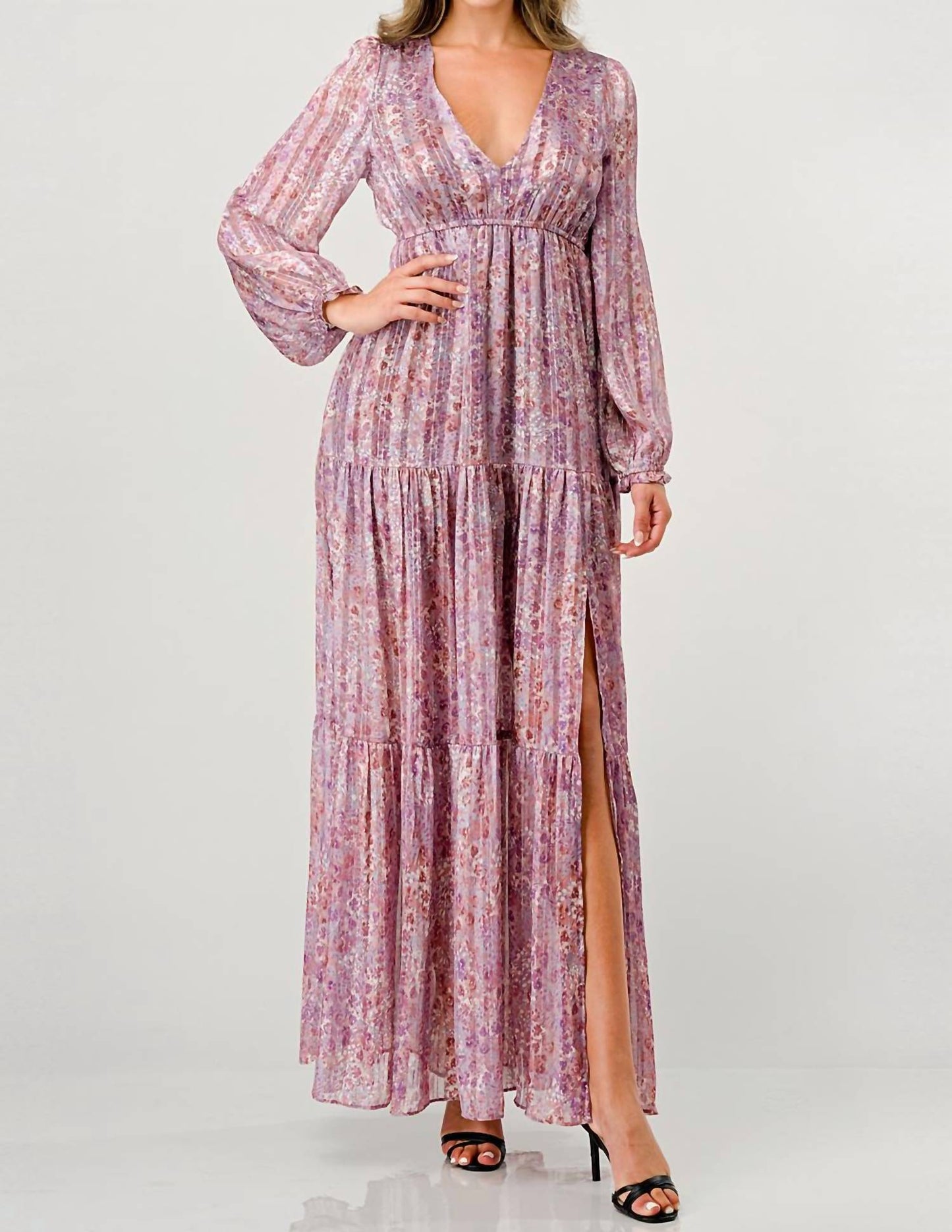 Tula Maxi Dress In Multi