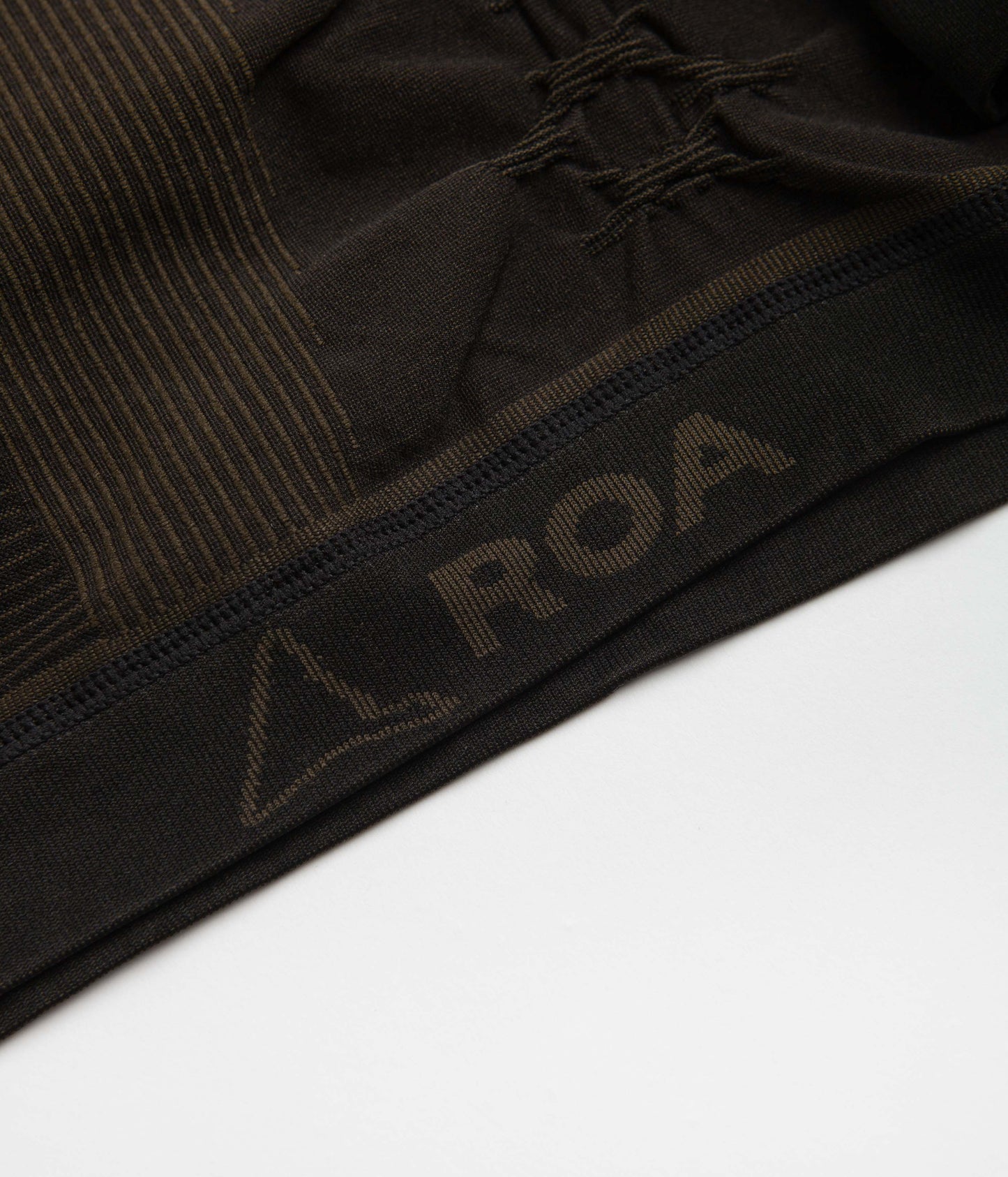 ROA Oversized 3D Knit Sweatshirt (One Size) - Black / Brown