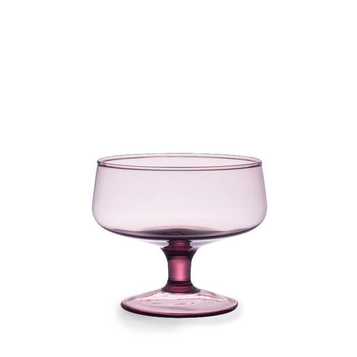 Diseguale Coupe Glass (Purple)