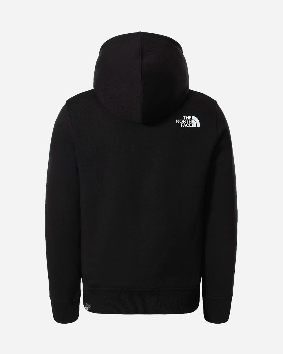 Teens Box PO Hoodie - Black/Hero blue