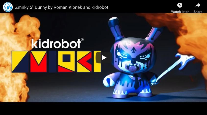 Zmirky 5" Dunny Art Figure by Roman Klonek